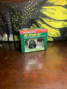 MINI HOBBY AIR BRUSH PAINT KIT with Spray Gun 2 Glass Jars & Hose #47791 N.I.B - Picture 1 of 6