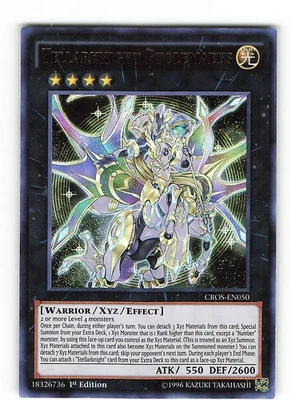 Yugioh STERNRITTER PTOLEMAEUS , cros-en050 Ultra Rare englisch NM 1. Auflage - Bild 1 von 2