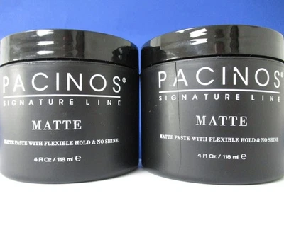Pacinos Matte Paste 4 oz (slightly broken outer box) Lot of 2 - Image 1 of 2