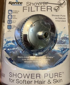 Sprite Showers Universal Duschfilter in Chrom, Grau SL-CM - Bild 1 von 2