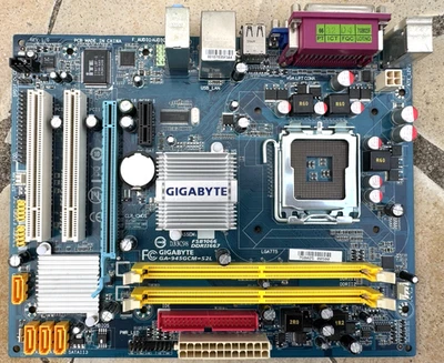 GIGABYTE GA-M61SME-S2L Rev 2.0 Motherboard Socket AM2/AM2 +DDR2 Μatx – Untested - Image 1 of 2