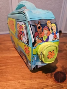 RAR Vintage Scooby-Doo The Mystery Machine Brotzeittasche mit Reifenbeutel ALT - Bild 1 von 15