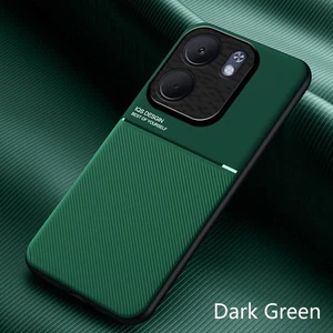 Para OPPO A5X 5G, Lujo Antideslizante Cuero Caído Magnético Goma Cubierta Trasera Estuche - Imagen 1 de 10