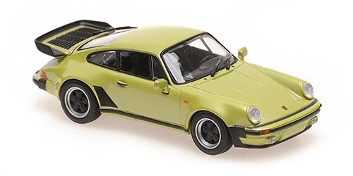 PORSCHE 911 930 TURBO 3.3 1977 VERDE METALLICO MINICHAMPS 940069004 1 43 LHD