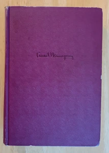 *VINTAGE* FÜR WEN DIE GLOCKE LÄUTET von ERNEST HEMINGWAY - 1940 HC - ROTER EINBAND - Bild 1 von 4