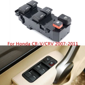 Interruptor de control maestro de ventana eléctrica para Honda CR-V/CRV 2007-2011 35750-SWA-K01 - Imagen 1 de 8