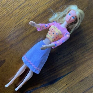 Vintage Mattel 1958 KOREA redressed in Krissy top - lavender skirt - a5 - Picture 1 of 24
