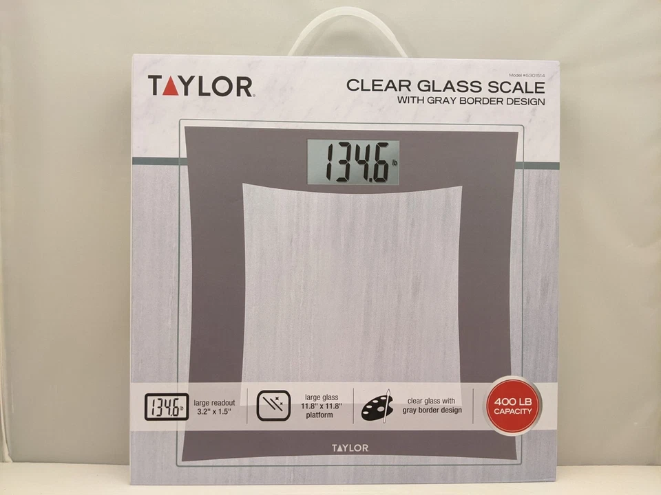 - Taylor Digital Bathroom Scale - 400lbs