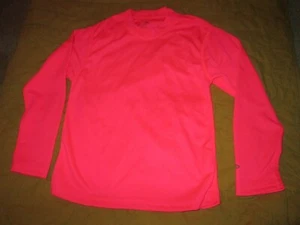 Champion 9 top- sz S-NWT-neon pink-long sleeves-mesh-like material - Picture 1 of 6