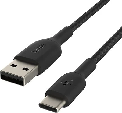 Belkin Boost Charge Braided Fast Charge cable for all USB-C to USB-A Device - Image 1 of 4
