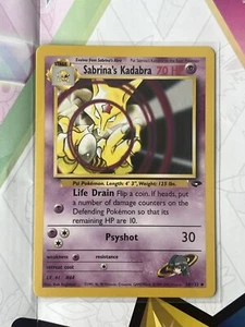 Sabrina's Kadabra 58/132 Gym Challenge Regular - Picture 1 of 2