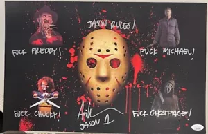 Ari Lehman signiertes/beschriftetes 11x17 Foto JSA SILBER 1 - Bild 1 von 1