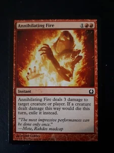 Mtg Annihilating Fire Return to Ravnica Lightplay D34 - Picture 1 of 8