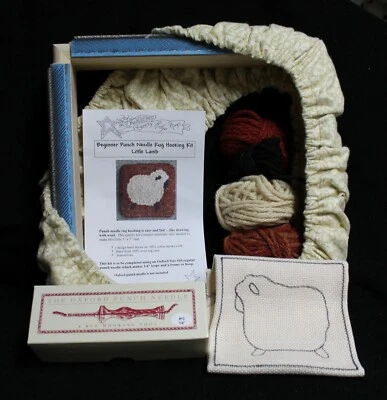 Oxford Punch Needle Starter Rug Hooking Kit ( Little Lamb)   - Image 1 of 2