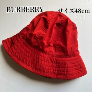 BURBERRY Kids Hat Red 48cm/ All seasons/ Good condition - Picture 1 of 5