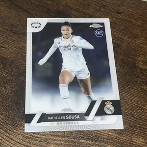 2022-23 Topps Chrome UEFA Women's #53 Kathellen Sousa RC E383* - Picture 1 of 2