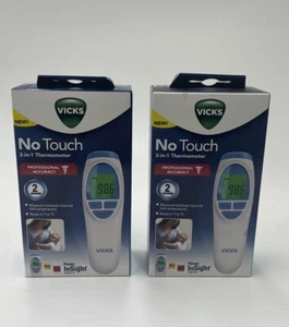 Pack de 2 termómetros 3 en 1 Vicks No-Touch - Imagen 1 de 2