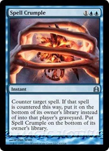 MTG - SPELL CRUMPLE - Commander 2011 (U) - Image 1 of 1