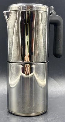 WMF Coffee Espresso Maker Machine Chrome Stainless Steel Trans Therm Bottom Compact - Image 1 of 4