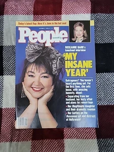 OCT 9 1989 PEOPLE magazine  UNREAD - ROSEANNE ARNOLD My insane year Ln,nm - Picture 1 of 22