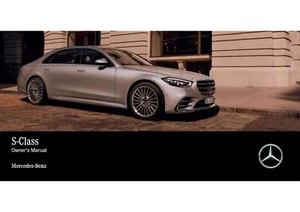 MERCEDES-BENZ S CLASS SALOON (W221/222/223) Car Owners Manual FREE POSTAGE - Picture 1 of 9