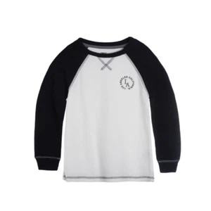 Epic Threads Little Boys Long Sleeve Graphic Thermal T-shirt Angel White Size 5 - Picture 1 of 2