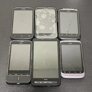 JOB LOT OF 6 HTC Retro Smartphones. Spares & Repairs. Various Models/Styles. HTC - Picture 1 of 14