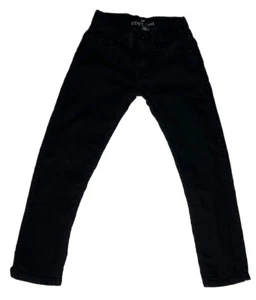 Steve's Jeans Boys Black Denim Pants Size Slim Fit 8(S) - Picture 1 of 4