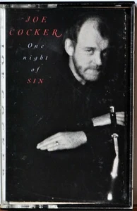 Cassette Joe Cocker One Night of Sin TESTED When the Night Comes -My Imagination - Picture 1 of 4