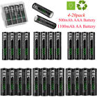 1.2v AA AAA Rechargeable Batteries NiCd Battery for Garden Solar Ni-Cd Light Lot