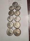 Lot Of 11 , 1965-1970 With 1970 40% Silver Kennedy Half Dollars (Mixed) -2418