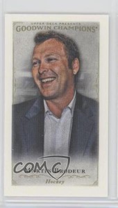 2016 Upper Deck Goodwin Champions Canvas Minis Martin Brodeur #59 HOF
