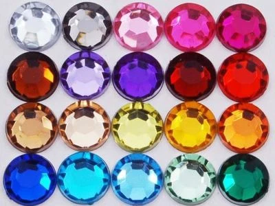 DMC Hotfix Hot Fix SS20 Iron On Rhinestone Crystal Stones Flatback Colours CZ  - image 1 of 4