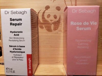 Dr Sebagh ~ Rose de Vie Serum Repair, Crema Vital, Bálsamo Labial, Limpiador Espumoso Foto 1 de 4