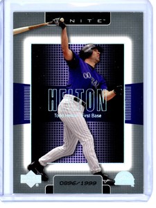 2003 Upper Deck Finite Baseball #38 Todd Helton /1999