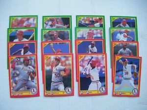 SCORE 1990 ST. LOUIS CARDINALS 24 CARD Team Set - Picture 1 of 2