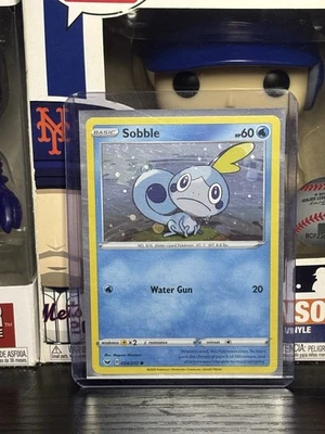 Pokemon TCG Sword & Shield Cosmos - Sobble #054/202 - Holo Common Card - Image 1 of 4