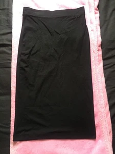 BNWT H&M Black Pencil Bodycon Smart Office Wear Skirt Size M - Picture 1 of 3