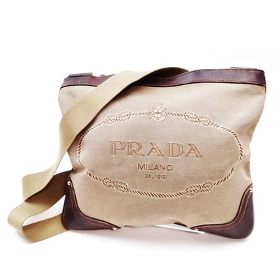 Bolso Bandolera Prada Marrón Lona 5501362 SIN TARIFA Foto 1 de 4