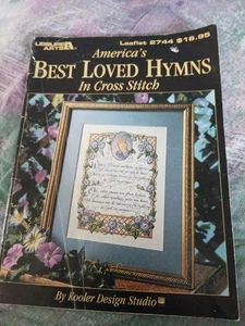 America's Best Loved Hymns in punto croce - volantino 2744 - 1995 - arti per il tempo libero - Foto 1 di 5