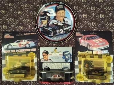Lote de colección NASCAR Dale Earnhardt Racing Champions, Winston Select y Hamilton Foto 1 de 4