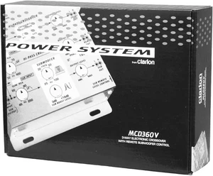 CLARION MCD360 6-CHANNEL POWER SYSTEM 3-WAY ACTIVE CROSSOVER w/ SUBWOOFER LEVEL - Picture 1 of 8