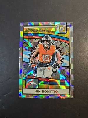 Donruss 2025 - Nik Bonitto #AAP-NBO Action-Todos los profesionales   Foto 1 de 2