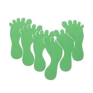  10 Pairs Self-Adhesive Footprint Stickers - Footprint Decals for Floor - - Picture 1 of 12