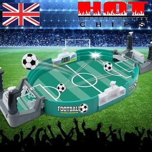 Mini Table Soccer Game Safe Sturdy Table Top Football Game for Kids Holiday Toys - Picture 1 of 12