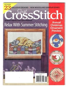 Just Cross Stitch Magazine-23 Designs- August 2017 - Picture 1 of 2