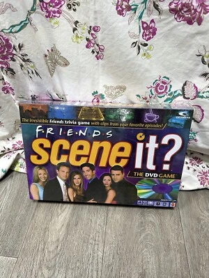 Friends Scene It! The DVD Trivia Game - Mattel Games 2005 - Sealed & Unplayed  - Image 1 of 4