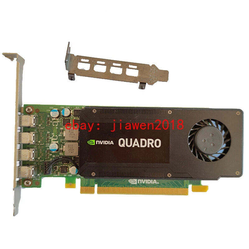 PNY NVIDIA QUADRO K1200 4GB GDDR5 PCIe 2.0 x16 Graphics Card - Image 1 of 4