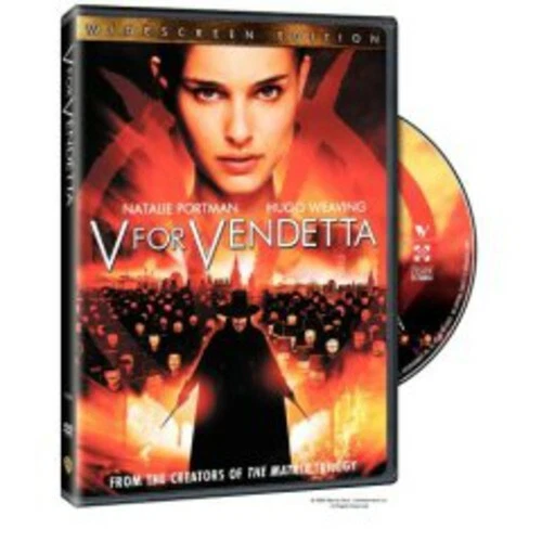 V For Vendetta DVD Widescreen - Natalie Portman, Hugo Weaving, Alan Moore - Image 1 of 1