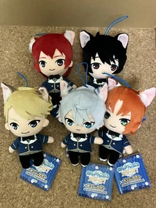 Ensemble Stars Nanja Town Plüsch Sena Leo Arashi Ritsu Tsukasa Maskottchen 5er Set - Bild 1 von 2